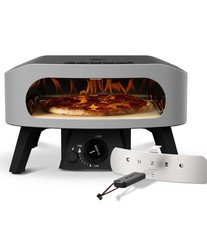 Forno Pizza a Gas 13” Cozze CLASSIC 30mbar Acciaio Inox Pietra + Termometro