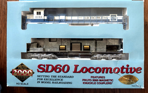 VINTAGE Proto 2000 #23510 HO Scale Oakway SD60 EMD Lokomotive Road #9086 | Zustand: New: Other (See Details)