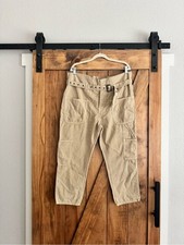 Free People Cargo Utility Pants with Belt Sz 8