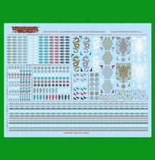 Warhammer TOW Grand Cathay Transfer Sheet NEW