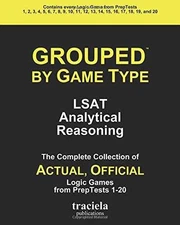 GROUPED by Game Type: LSAT Analytical - Paperback, by Traciela Inc. - Very Good