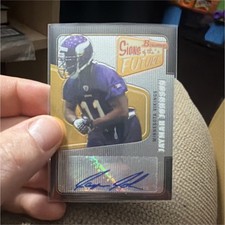 bowman signs of the future jaymar johnson #sf-jjo autograph vikings football