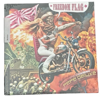 Pepe Deluxé Freedom Flag Vinyl 7  Single Record Coloured Vinyl New Sealed
