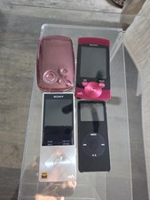 For Parts Lot of 4 Sony Walkman NW Mp3 Players As-is untested