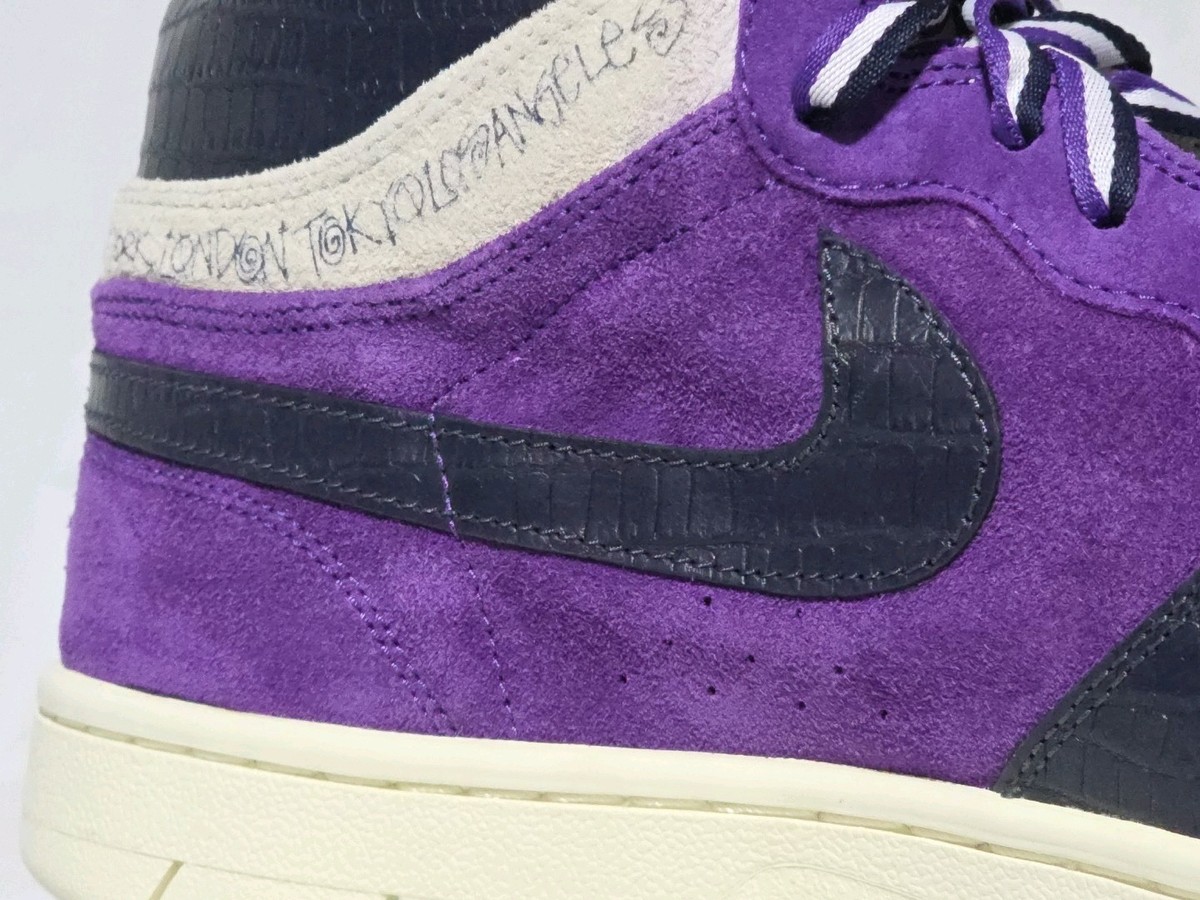 Size 13 - Stussy x Nike Court Force High Stussy for sale online | eBay