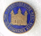 WW1 WW2 ? THE CAMBRIDGESHIRE REGIMENT OLD COMRADES ASSOCIATION OCA MILTARY BADGE