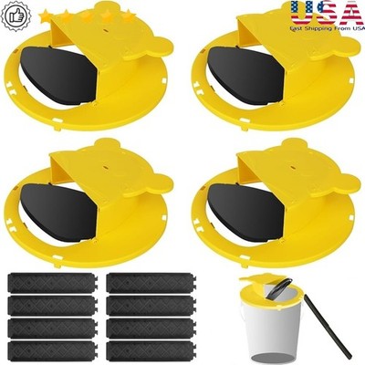 Humane Multi Catch Mouse Trap Automatic Reset Bucket Trap Indoor Outdoor New