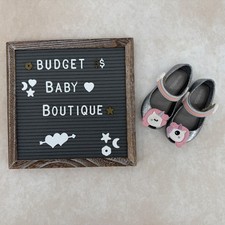 MINI MELISSA Silver Unicorn Flats Shoes Size 6 Toddler