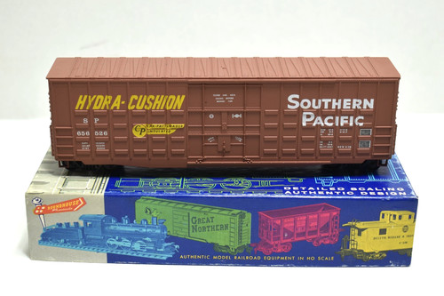 Coche caja gofrera Athearn HO 1:87 Southern Pacific Hydra-Cushion 50" #1804 | Zustand: Used
