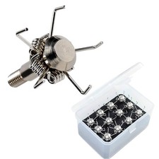 100/125 Grain Small Game Broadheads 12PK Judo Points Small Game Arrow Tips Sc...