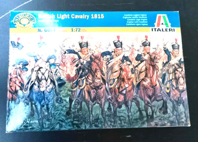 Italeri 1:72 Figuren No. 6094 - England British Light Cawalry 1815 Neu mit OVP