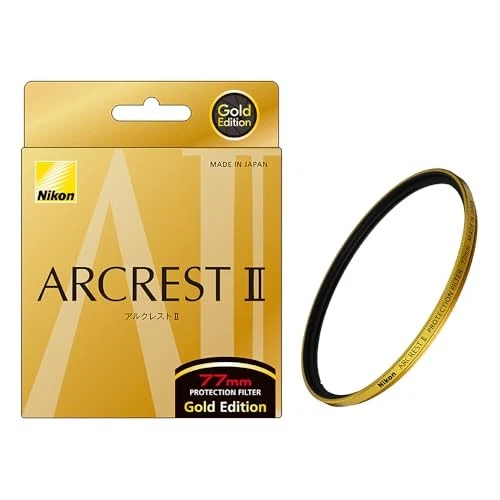 Nikon ARCREST II Gold Edition 77mm Protection Lens Filter ARIIGL-PF77 New Japan - Image 1 of 1