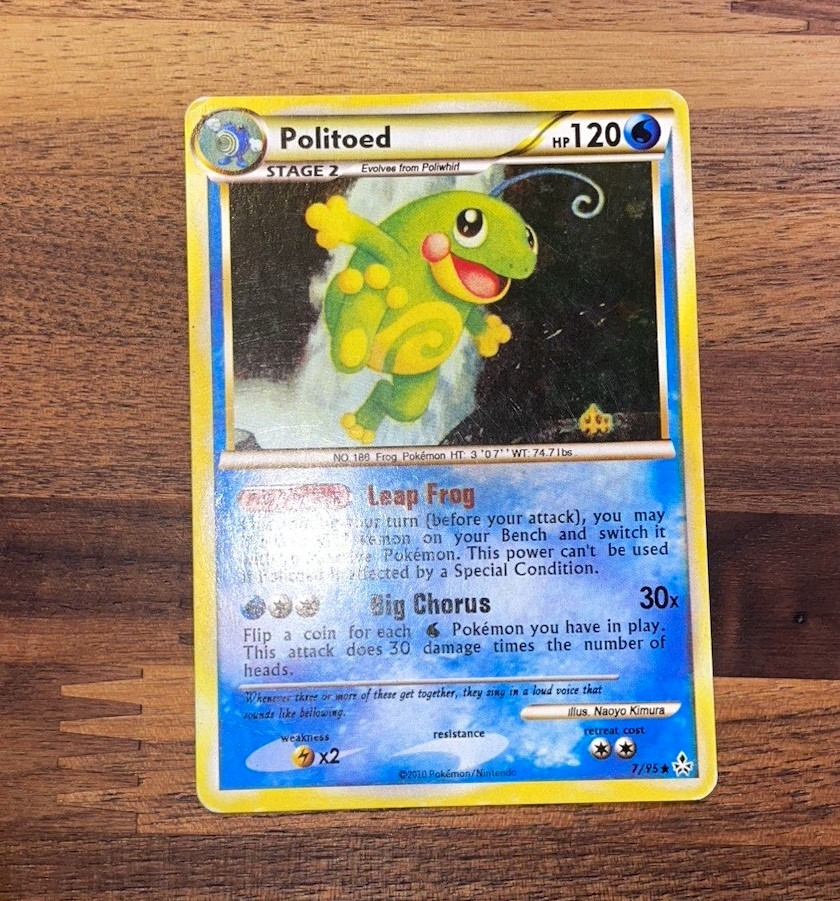 Politoed 7/95 TCG Card