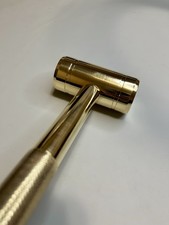 2lb Brass Hammer 3/4” Knurled Brass Handle 9.5” Non-Sparking Heavy Duty
