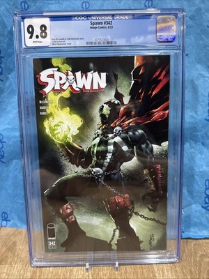 IMAGE COMICS SPAWN 342 Cgc 9.8 Graded Comic  Macfarlane New Slab