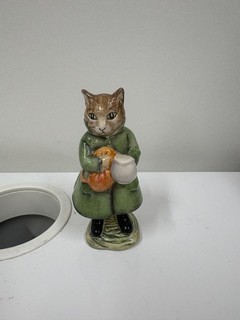 Beswick Beatrix Potter Simpkin Cat Figurine 1975 Collectible Z#9001