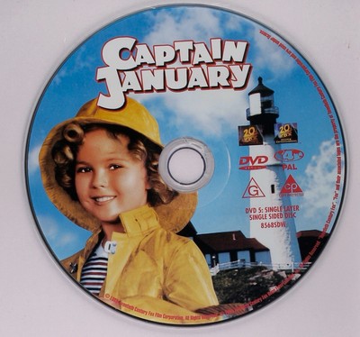 Captain January (DVD, 1936) - Disc Only