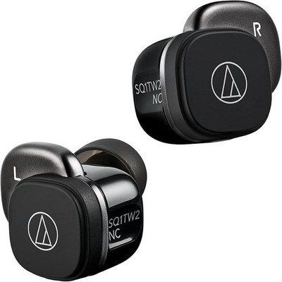 Audio-Technica ATH-SQ1TW2NC BK Wireless Noise-Canceling Headphones JP