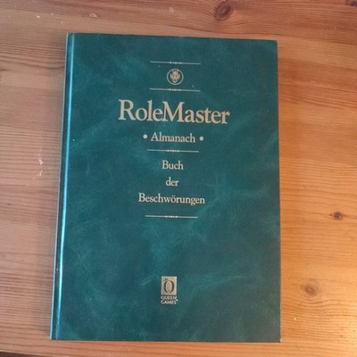 Rolemaster Almanach Buch der Beschwörungen 1. Auflage RPG Guter Zustand