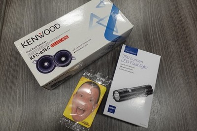KENWOOD KFC-835C 3.5'' Dash-Mount 40 Watts Dual-Cone Car Audio Speakers Pair