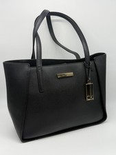 Borsa a tracolla Calvin Klein Marissa moderna saffiano tote nera