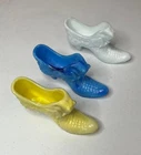 Fenton Shoe Cat Head Slipper Daisy and Button High Heel Lot of 3