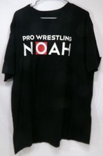 Unbranded Pro Wrestling Noah Gebraucht Schwarz XXL 2XL T - Shirt T-Shirt