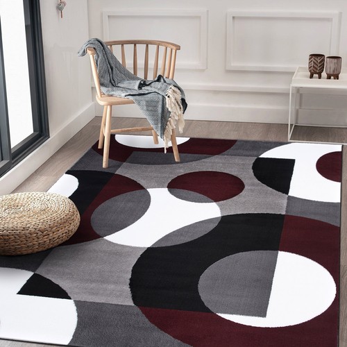 Rugshop Area Rug Modern Geometric Carpet Rugs for Dining Room Turkish Rugs 6x9 - Picture 11 of 11