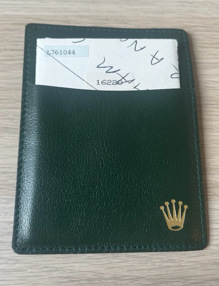 ROLEX Datejust 16220 L Serial 90/91 Guarantee Warranty 564.01 Genuine, with Tags - image 2 of 3