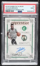 2016 Excalibur Apprentice Signatures 33/199 Jaylen Brown #2 PSA 9 MINT Auto uk2