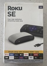 Roku SE 3930SE HD Streaming Media Player Google Assistant HDMI Wi-Fi Remote