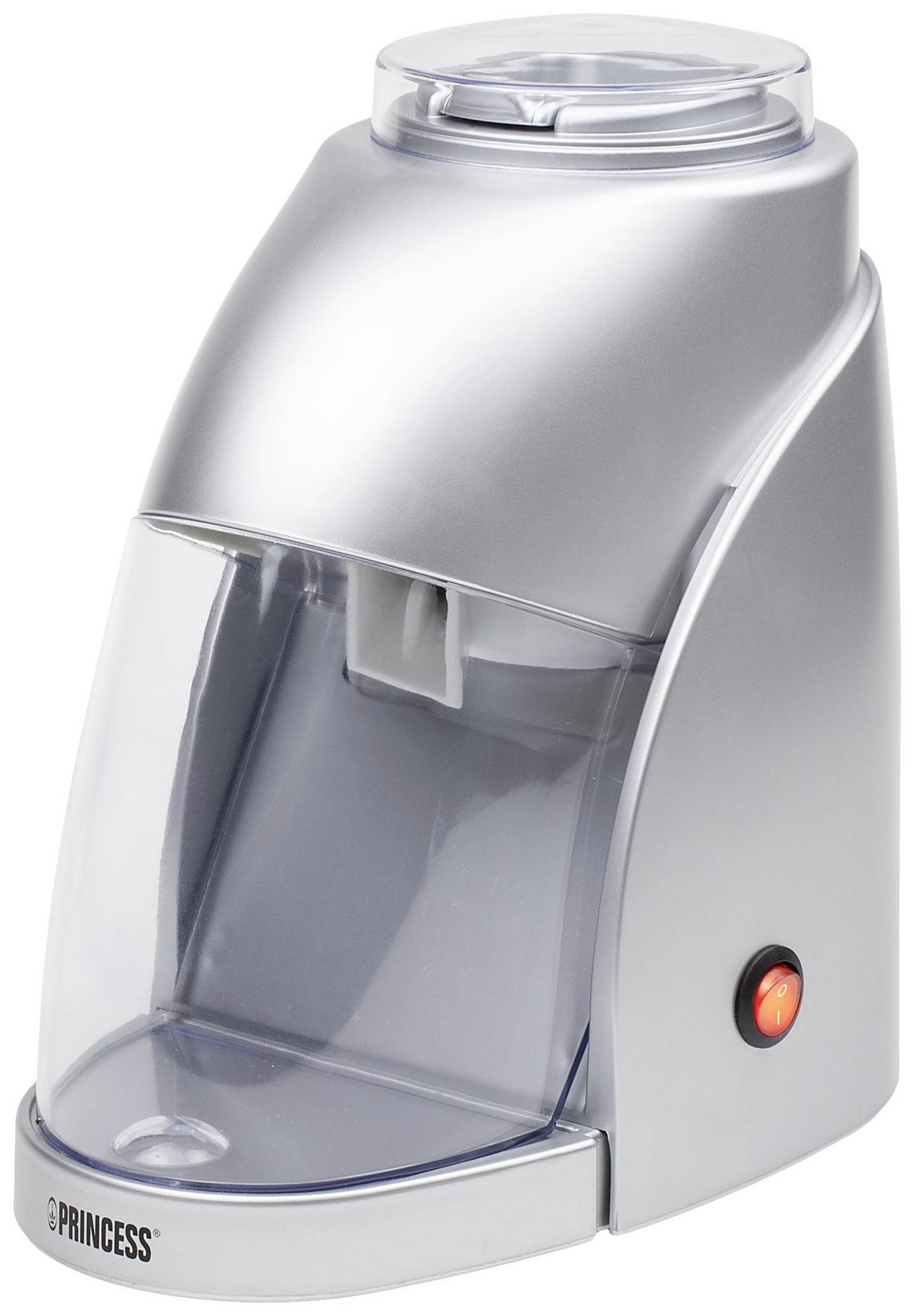 Princess elektrischer Eiscrusher Eiszerkleinerer Eis-Crush-Maschine silber 600ml