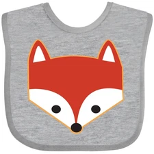 Inktastic Fox Woodland Animals Baby Bib Woods Wild Adorable Gift Childs School