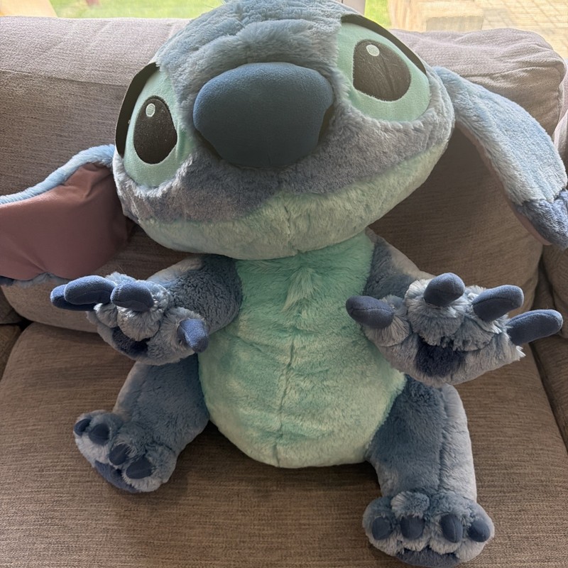 Disney Lilo & Stitch Jumbo 22" Plush Large Stuffed Animal Ohana Disney Parks