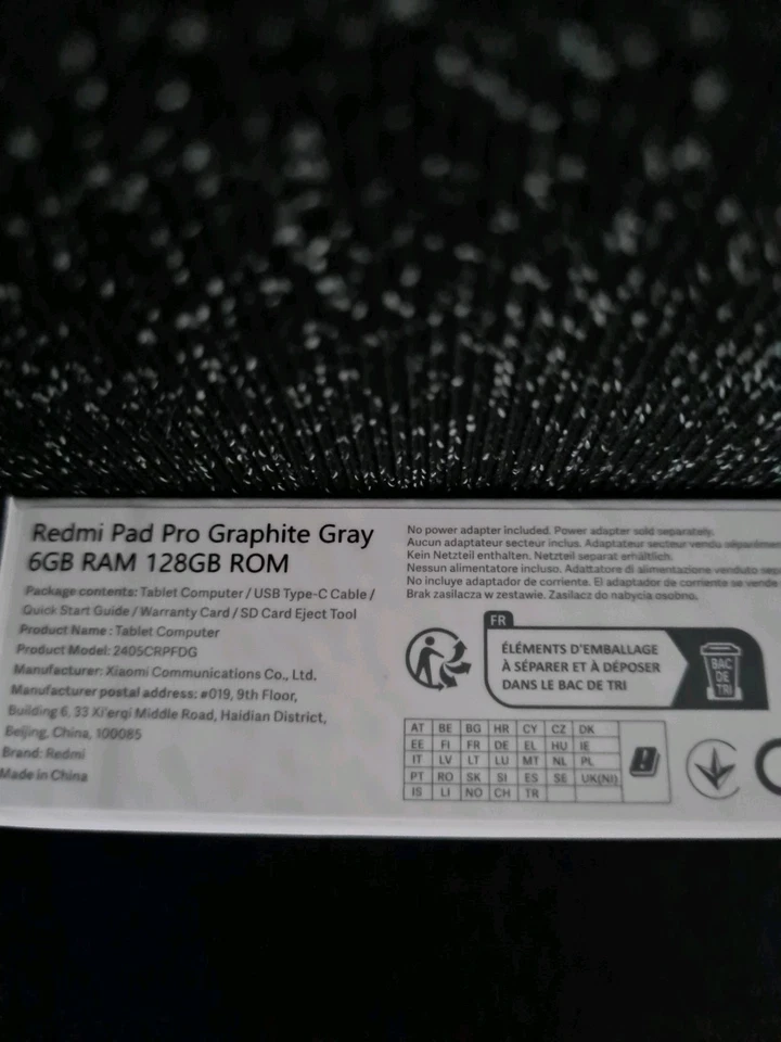 Xiaomi Redmi Pad Pro 6GB+128GB WIFI Tablet 12,1" LCD Snapdragon 7s Gen2 10000mAh - Bild 2 von 3