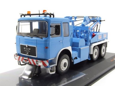 MAN F8 26.281 Abschlepper blau Modellauto 1:43 ixo models