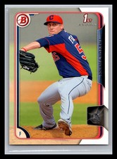 Trevor Frank Cleveland Indians #BP129 Bowman 2015 Bowman Prospects