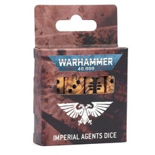Warhammer 40k Imperial Agents Dice Set 16mm NEW and Sealed Games Workshop