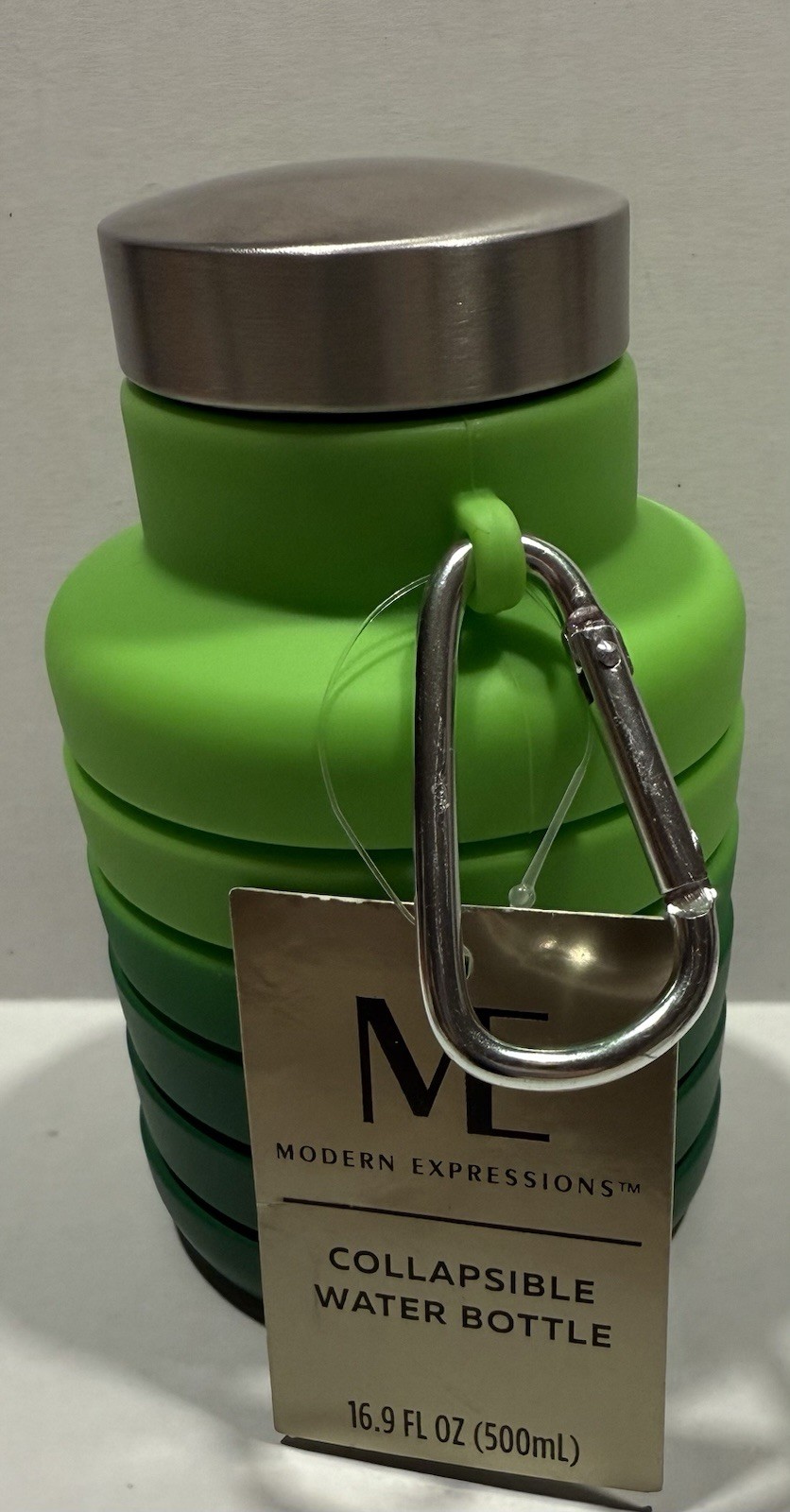 Collapsible Water Bottle ~ 8oz to 16oz ~ NEW