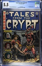 Tales From The Crypt #31 CGC FN- 5.5 dal bianco sporco al bianco CE 1952