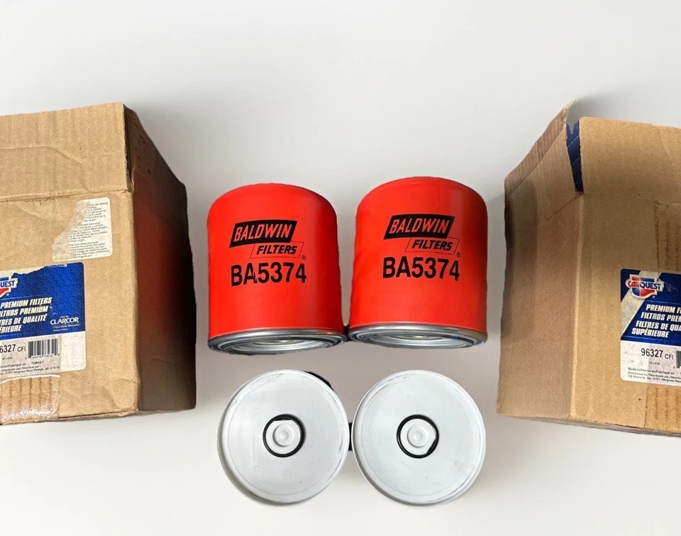 Set Of 2 Baldwin BA5374 Carquest 96327 Spin-On Desiccant Air Dryer Filter - Image 2 of 2