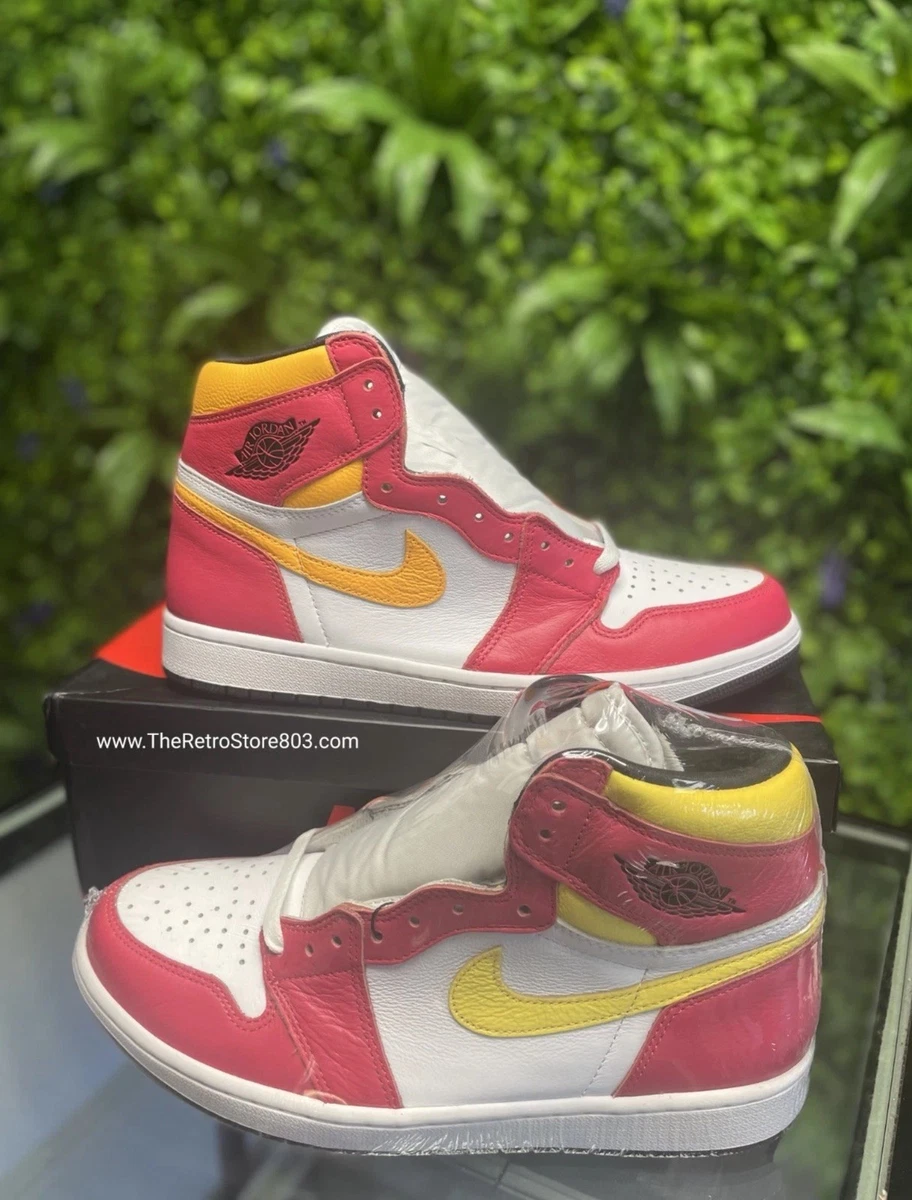 Jordan 1 Retro High OG Light Fusion Red 2021 - огромный выбор по