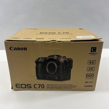 Canon EOS C70 cinema camera with RF mount Rea...
