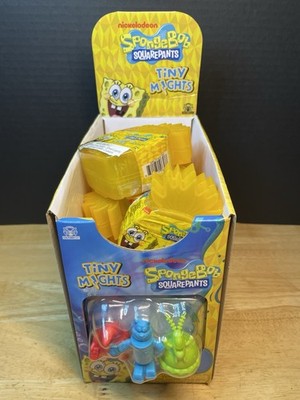 SpongeBob SquarePants Tiny Mights 11 Sealed Blind Boxes w/ Counter Display Box