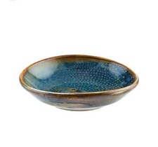 1x Bonna Sapphire Blue Mini Oval Bowl Plate 10 Cm Premium Restaurant Porcelain 