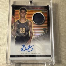 2023-24 Topps Midnight Auto Rookie Jersey Ben Sheppard MINT! 31/75