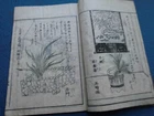 JAPANESE WOODBLOCK PRINT BOOK IKEBANA FLOWER ARRANGEMENT MEIWA 1769