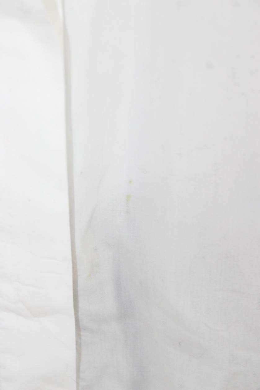 TWP Women Basic Button-Up Cotton Collared White L… - image 4