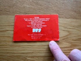 Tetris JPN Famicom Nintendo NES FC Classic Nintendo Game