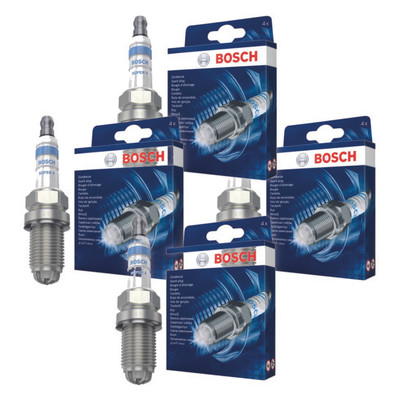 4x Zündkerze BOSCH 0 242 222 505 für Opel Daewoo Chevrolet Corsa A CC Kadett E